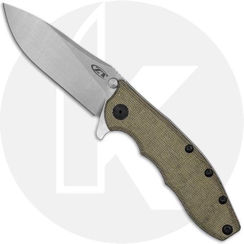 Zero Tolerance Hinderer Slicer 0562MIC Knife - Stonewash CPM MagnaCut ...