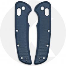 AWT Hogue Deka Scales - Archon Series - Contoured - Checker Milling - Exclusive Midnight Blue Type III Hard Coat