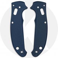 AWT Spyderco Manix 2 Lightweight Scales - Aggressive Agent - Linerless - Exclusive Midnight Blue Type III Hard Coat