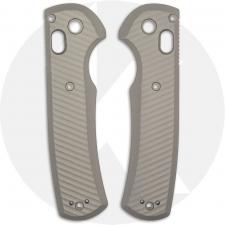 AWT Benchmade Redoubt Custom Aluminum Scales - Archon Series - Sniper Grey Anodized - USA Made