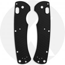 AWT Benchmade Taggedout Scales - Archon Series - Black Anodized - USA Made