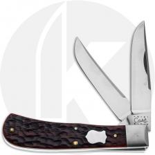 Case Tony Bose Millennium Trapper 01306 Knife - Jigged Chestnut Bone - TB622000 ATS34 - Discontinued - BNIB