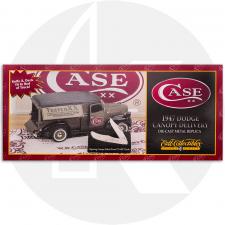 Case 01874 2000 ERTL Truck - 6th Edition - 1947 Dodge Canopy Delivery Van - Natural Bone Mini Folding Hunter - Discontinued - BN