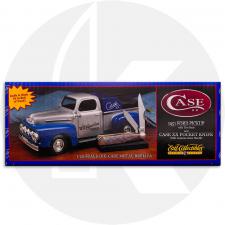 Case 01879 2001 ERTL Truck - 7th Edition - 1951 Ford Pickup Truck - Cranberry Bone Small Coke Bottle - Discontinued - BNIB