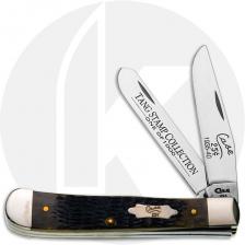 Case Trapper 2253 Knife - Tang Stamp Collection - Jigged Burnt Sugar Bone - 6254SSM - Discontinued - BNIB