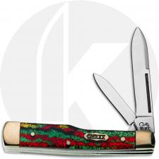 Case Select Gunstock 02417 Knife - Christmas Tree Celluloid - RM215SS - Discontinued - BNIB