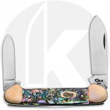 Case Canoe 02503 Knife - Abalone - AV82131SS - Discontinued - BNIB