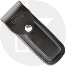 Case Large Belt Sheath - Black Leather - 52235