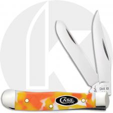 Case XX Tiny Trapper 53754 Knife - Smooth Candy Corn Kirinite - 102154SS