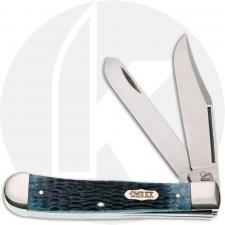 Case Select Trapper 05403 Knife - Mediterranean Blue Bone - 6254ATS - Discontinued - BNIB