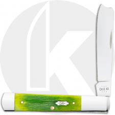 Case XX Razor 61042 Knife - Jigged Lime Green Bone - 61005RAZSS