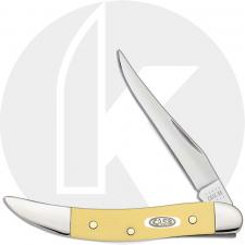 Case Small Texas Toothpick Knife 81095 Smooth Yellow SS 310096SS