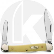 Case Millennium Collection Mini Copperhead Knife - Yellow Delrin - 32109XSS - Discontinued - BNIB