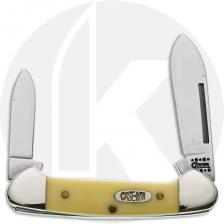 Case Millennium Collection Butterbean Knife - Yellow Delrin - 32132SS - Discontinued - BNIB