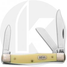 Case Millennium Collection Medium Stockman Knife - Yellow Delrin - 33032SS - Discontinued - BNIB