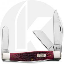 Case Millennium Collection Large Stockman Knife - Old Red Bone Pocket Worn - 6375SS - Discontinued - BNIB