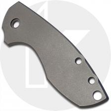 Flytanium Custom Titanium Scale for CRKT Pilar 5311 Knife - Stonewash Finish