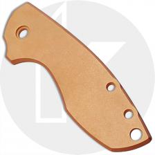 Flytanium Custom Copper Scale for CRKT Pilar 5311 Knife - Antique Stonewash Finish