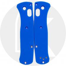 Flytanium Custom G10 Scales for Benchmade Mini Bugout Knife - Blue