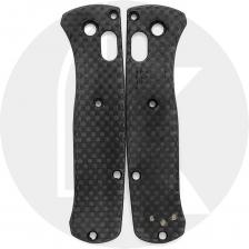 Flytanium Custom Carbon Fiber Scales for Benchmade Mini Bugout Knife - Matte Finish