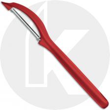 Victorinox 7.6075.1 Universal Peeler Pivoting Serrated Head Red Polypropylene Frame