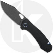 GiantMouse ACE Grand Knife - PVD MagnaCut - Black Canvas Micarta