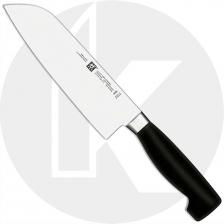 Henckels Four Star 31018-183 Santoku Knife - 7 Inch Blade - Made in Germany