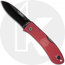 KABAR 4062RD Dozier Folding Hunter EDC Drop Point Red Zytel Lockback Knife