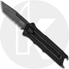 Kershaw Interstellar 1195 Knife - Manual OTF - Blackwash 8Cr13MoV Tanto - Black GFN