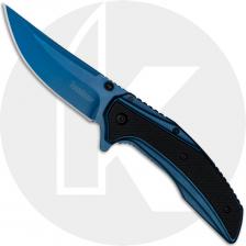 Kershaw 8320 Outright Blue Upswept Blade Blue Steel and Black G10 SpeedSafe Flipper Folder