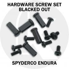 Replacement Hardware Kit for Spyderco Endura - Stainless Steel - Black