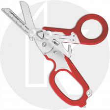 Leatherman Raptor Rescue Tool 832774 - 6 Function Medical Shears - Multi Tool - Red GFN Grips