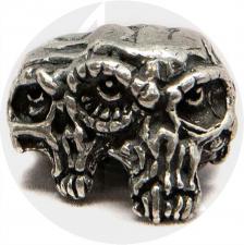 Schmuckatelli Gemini Twins Pewter Bead - Pewter Finish - GTP