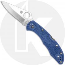 Spyderco Delica 4 FRN C11PBLE - ZDP-189 Sprint Run - Blue FRN - Discontinued Item - BNIB - 2006