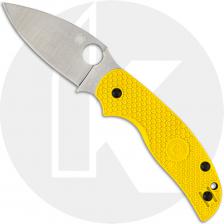 Spyderco Sage 5 Lightweight Salt C123PYL Knife - CPM MagnaCut Leaf - Yellow FRN