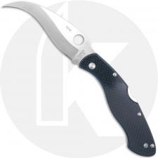 Spyderco Civilian C12CFP - Plain Edge ATS-55 - Carbon Fiber - Discontinued Item - Serial Numbered - BNIB - 2001