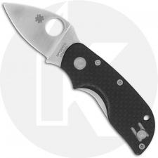 Spyderco Chicago C130CFP - S30V Leaf Blade - Black Carbon Fiber - Discontinued Item - BNIB