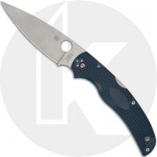 Spyderco Native Chief Lightweight C244PCBL Knife - CPM SPY27 - Cobalt Blue FRN - USA Made