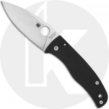 Spyderco Bodacious C263GP Knife - Satin CPM S30V Leaf - Black G10
