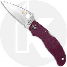 Spyderco Calypso Jr Knife - C52PGRG - ZDP-189 Laminate - Sprint Run - Discontinued Item - BNIB