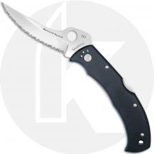 Spyderco Massad Ayoob C60S - Serrated VG-10 - Black Almite - Discontinued Item - Serial Numbered - BNIB - 2001