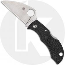 Spyderco Manbug Lightweight Knife - MBKWP - VG-10 Wharncliffe - Black FRN - Lock Back