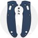 AWT Spyderco Manix 2 Scales - Aggressive Agent Series - Linerless - Exclusive Midnight Blue Type III Hard Coat