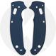 AWT Spyderco Manix 2 Lightweight Scales - Aggressive Agent - Linerless - Exclusive Midnight Blue Type III Hard Coat