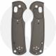 AWT Benchmade Mini Griptilian Scales - Archon Series - Sniper Grey Anodized - USA Made