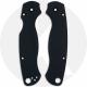 AWT Spyderco Para Military 2 CruCarta Scales - Agent Series - Black Anodized - USA Made