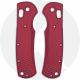 AWT Hogue RSK MK1-G2 Scales - Archon Series - Weathered Red Anodized - USA Made