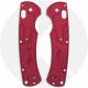 AWT Benchmade Taggedout Scales - Archon Series - Weathered Red Anodized - USA Made