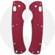 AWT Benchmade Taggedout Scales - Archon Series - Weathered Red Anodized - USA Made