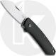 Boker Cox Pro G10 01BO314 - Jens Anso - Hairline D2 Sheepfoot - Black G10 and SS - Frame Lock Folder